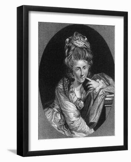 Mary Countess of Cork-Sir Joshua Reynolds-Framed Art Print