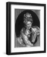 Mary Countess of Cork-Sir Joshua Reynolds-Framed Art Print