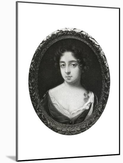 Mary Cromwell, Countess Fauconberg, Third Daughter of Oliver Cromwell, 17th Century-Peter Cross-Mounted Giclee Print