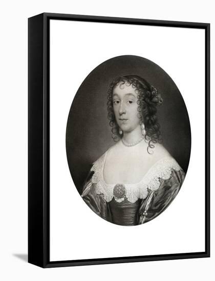 Mary Cromwell, Countess Fauconberg, Third Daughter of Oliver Cromwell, 17th Century-Cornelius Janssen van Ceulen-Framed Stretched Canvas