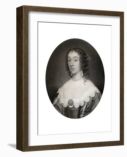 Mary Cromwell, Countess Fauconberg, Third Daughter of Oliver Cromwell, 17th Century-Cornelius Janssen van Ceulen-Framed Giclee Print