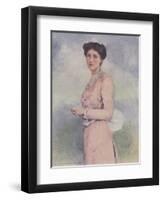 Mary Curzon Baroness of Kedleston-Mortimer Ludington Menpes-Framed Giclee Print