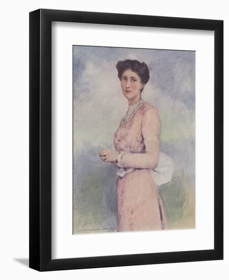 Mary Curzon Baroness of Kedleston-Mortimer Ludington Menpes-Framed Giclee Print