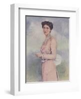 Mary Curzon Baroness of Kedleston-Mortimer Ludington Menpes-Framed Giclee Print