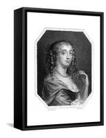 Mary Davis, Actress-Sir Peter Lely-Framed Stretched Canvas