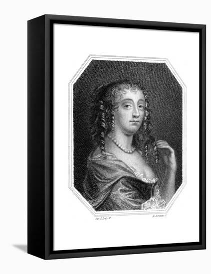 Mary Davis, Actress-Sir Peter Lely-Framed Stretched Canvas