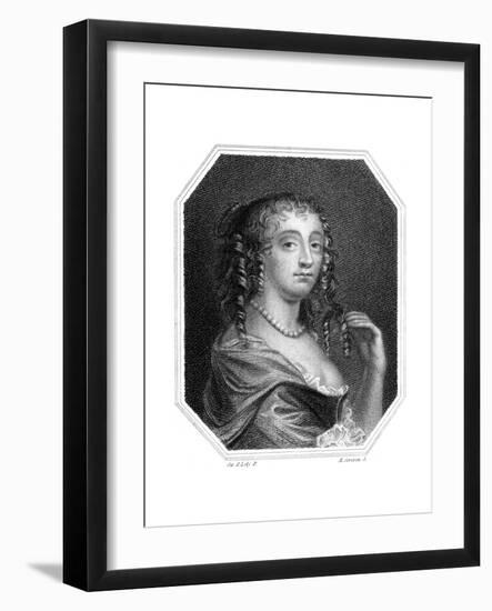 Mary Davis, Actress-Sir Peter Lely-Framed Giclee Print
