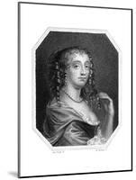 Mary Davis, Actress-Sir Peter Lely-Mounted Giclee Print