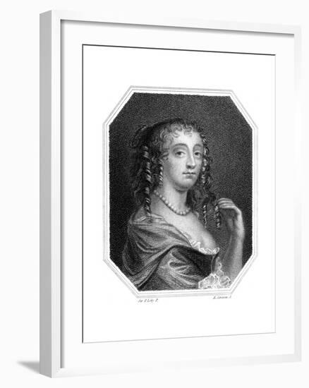 Mary Davis, Actress-Sir Peter Lely-Framed Giclee Print