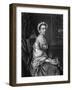 Mary Duchess Montagu-Thomas Gainsborough-Framed Art Print