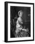 Mary Duchess Montagu-Thomas Gainsborough-Framed Art Print