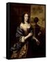 Mary, Duchess of Buckingham-John Michael Wright-Framed Stretched Canvas