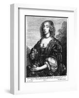 Mary Duchess Richmond-Antony van Dijk-Framed Art Print