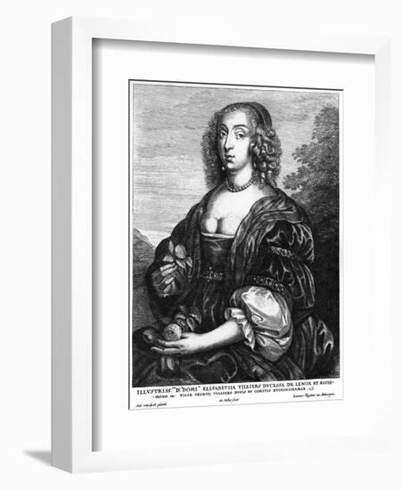 Mary Duchess Richmond-Antony van Dijk-Framed Art Print