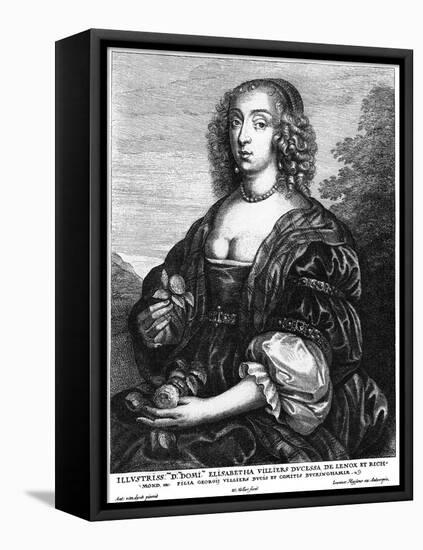 Mary Duchess Richmond-Antony van Dijk-Framed Stretched Canvas