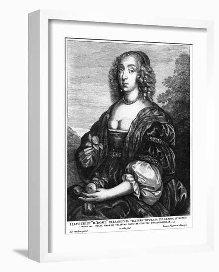 Mary Duchess Richmond-Antony van Dijk-Framed Art Print