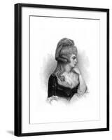 Mary Duchess Rutland-Sir Joshua Reynolds-Framed Giclee Print