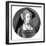 Mary Duchess Suffolk-null-Framed Art Print