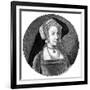 Mary Duchess Suffolk-null-Framed Art Print