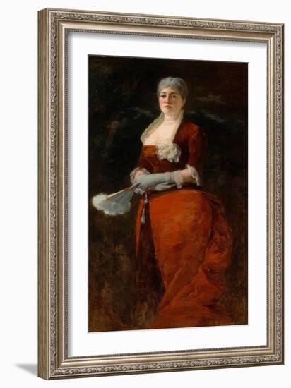 Mary E. Goddard, 1879-Frank Duveneck-Framed Giclee Print