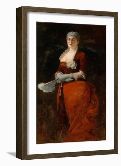 Mary E. Goddard, 1879-Frank Duveneck-Framed Giclee Print