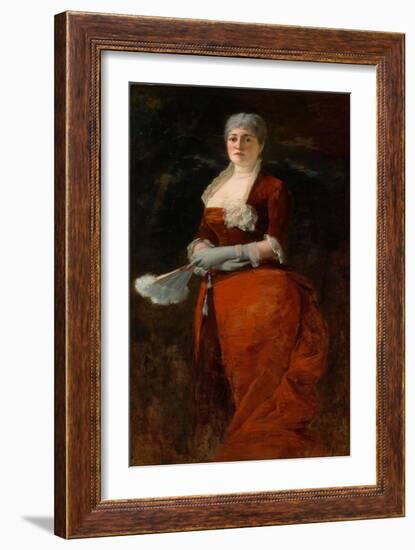 Mary E. Goddard, 1879-Frank Duveneck-Framed Giclee Print