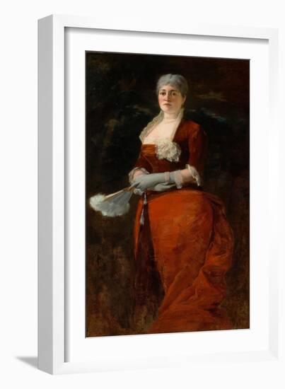 Mary E. Goddard, 1879-Frank Duveneck-Framed Giclee Print