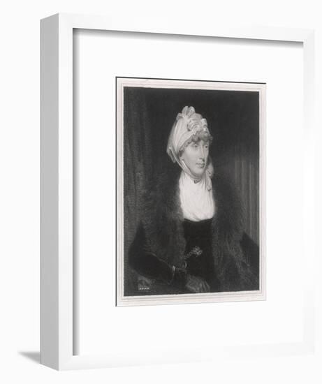 Mary Elisabeth, Grey Wife-null-Framed Art Print