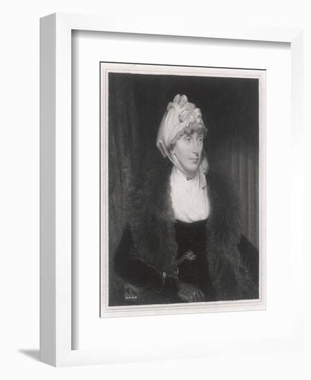 Mary Elisabeth, Grey Wife-null-Framed Art Print