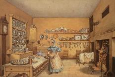 Kitchen of the Hotel St.Lucas, in the Hoogstraat, Rotterdam, 1834-Mary Ellen Best-Giclee Print