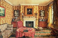 Dining Room at Langton Hall, Family at Breakfast, c.1832-3-Mary Ellen Best-Giclee Print