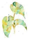 Watercolour Tropical Pattern 2-Mary Escobedo-Art Print