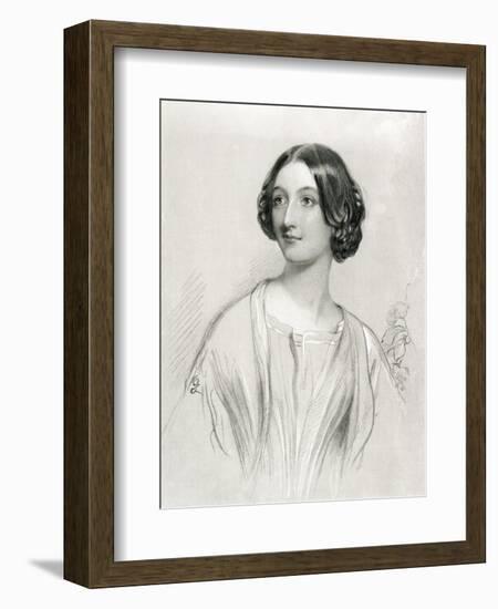Mary Fanny Carew-J. Brown-Framed Art Print