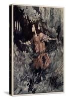 Mary Finds the Door-Charles Robinson-Stretched Canvas
