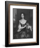 Mary, First Duchess of Devonshire-null-Framed Giclee Print