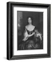 Mary, First Duchess of Devonshire-null-Framed Giclee Print