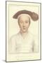 Mary Fitzroy, Duchess of Richmond and Somerset-Hans Holbein the Younger-Mounted Giclee Print