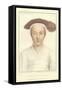 Mary Fitzroy, Duchess of Richmond and Somerset-Hans Holbein the Younger-Framed Stretched Canvas