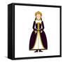 Mary from Edinburgh-Tosh-Framed Stretched Canvas