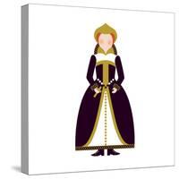Mary from Edinburgh-Tosh-Stretched Canvas