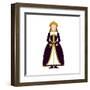 Mary from Edinburgh-Tosh-Framed Art Print