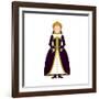 Mary from Edinburgh-Tosh-Framed Art Print