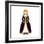 Mary from Edinburgh-Tosh-Framed Art Print