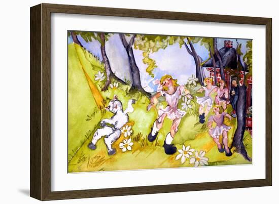 Mary Had a little Lamb-Zelda Fitzgerald-Framed Art Print