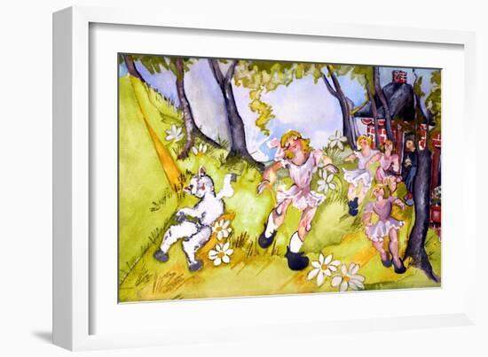 Mary Had a little Lamb-Zelda Fitzgerald-Framed Art Print