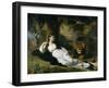 Mary Hall in the Character of Una-Benjamin West-Framed Giclee Print