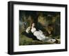 Mary Hall in the Character of Una-Benjamin West-Framed Giclee Print