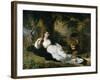 Mary Hall in the Character of Una-Benjamin West-Framed Giclee Print