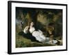 Mary Hall in the Character of Una-Benjamin West-Framed Giclee Print