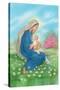 Mary Holding Baby Jesus-Christo Monti-Stretched Canvas